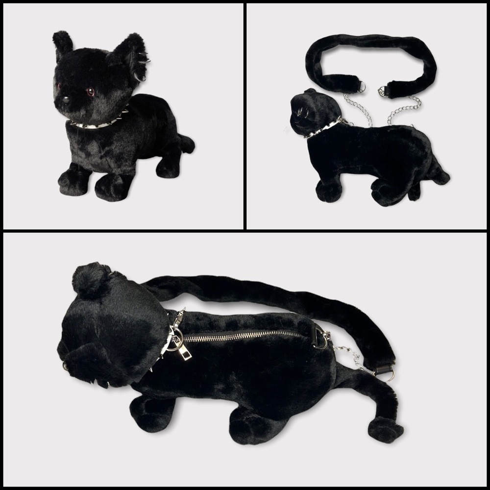 Dolls Kill Widow Black Cat Magic Crossbody Bag